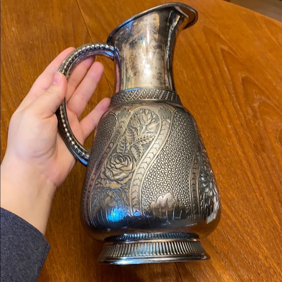 Antique James W. Tufts Quadruple pitcher
